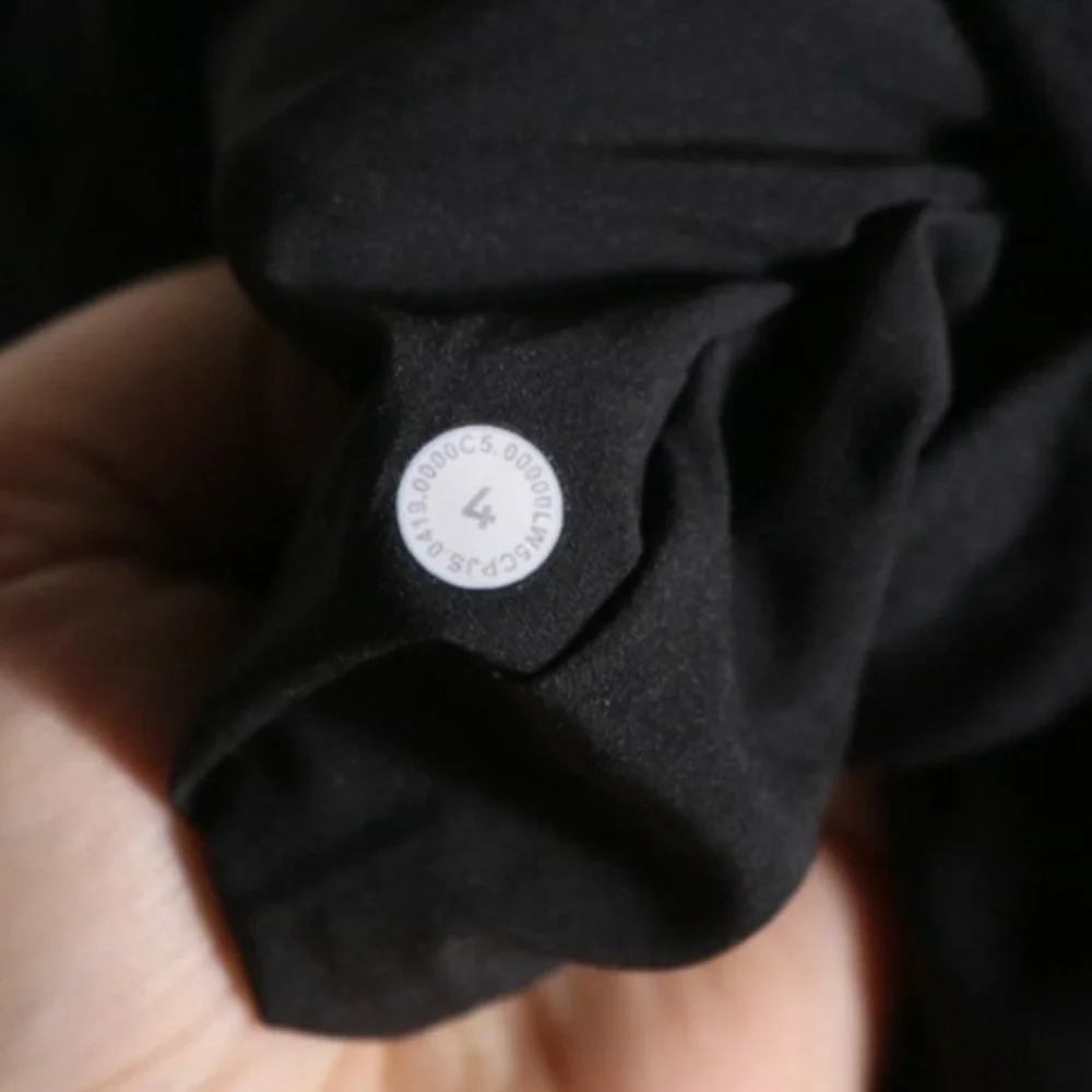 Lululemon On‎ The Fly Jogger Womens 4 Black Luxtreme Pull On Ankle Workout